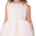 Grace Karin sans manches Tulle Netting Dentelle Flower Girl Princesse demoiselle d&#39;honneur Wedding Pageant Robe de soirée 2 ~ 12 ans CL010420-1